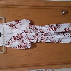 WHBM cold shoulder dress